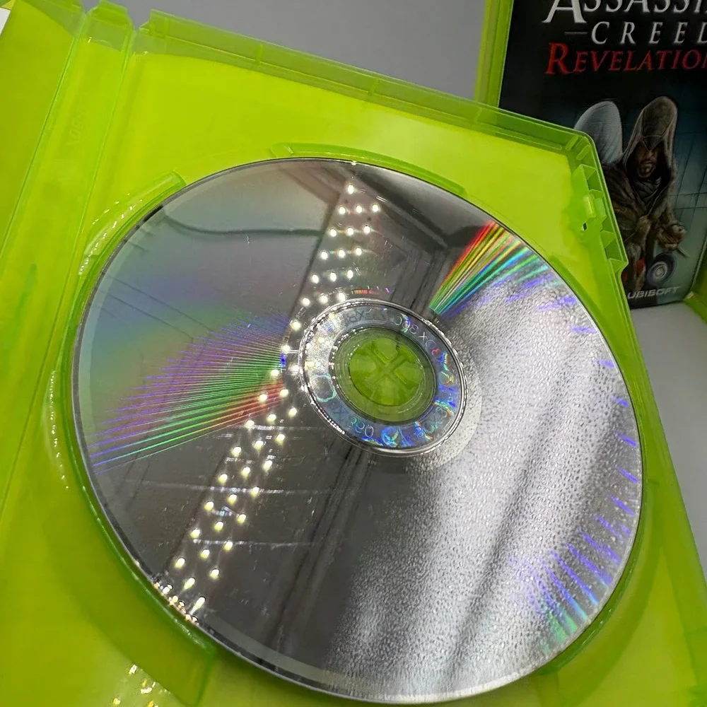Ubisoft Assassins Creed Brotherhood Revelations Xbox‎ 360 Green Good 2 Game Lot
